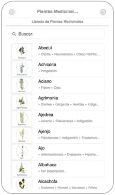 Plantas Medicinales android App screenshot 8